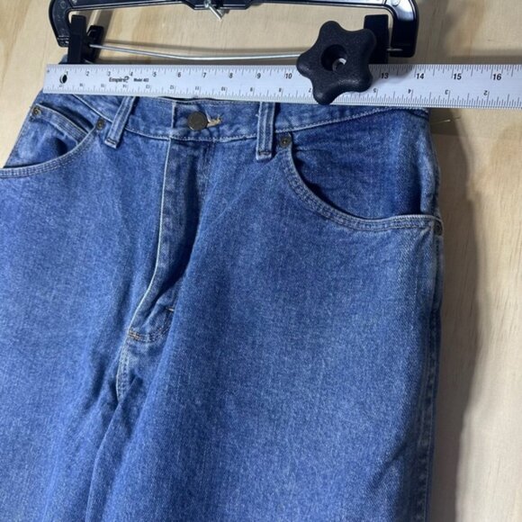 Wrangler Rugged Wear Jeans Flannel Lined Women’s Size 9 Inseam 32” - Picture 5 of 13